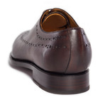Punched Toe Oxford // Chocolate (UK: 10.5)