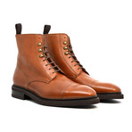 George French Grain Country Calfskin // Cognac (UK: 9)