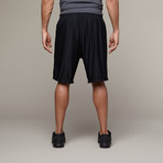 Moisture Wicking Shorts // Black (M)