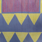 Avi Blue + Yellow Scarf