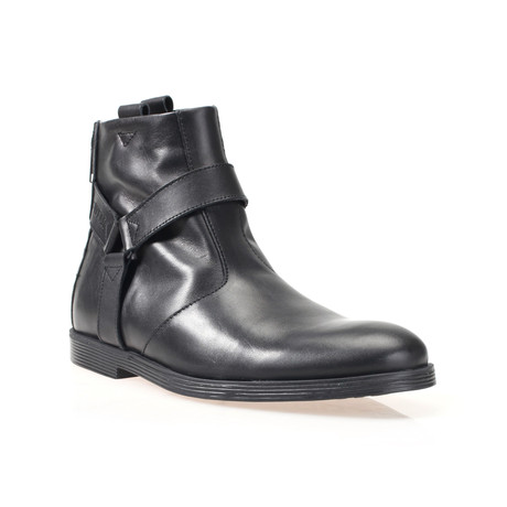 Logan 14 Boot // Black Leather (Euro: 40)