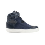 Swear // Olly 14 High Top Sneaker // Navy Pull Up (Euro: 43)