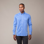Tailorbyrd // DaVinci Button Down Shirt // Blue (M)