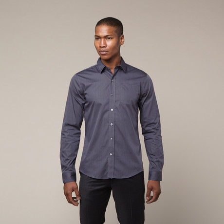 Commuter Dress Shirt // Charcoal (S)
