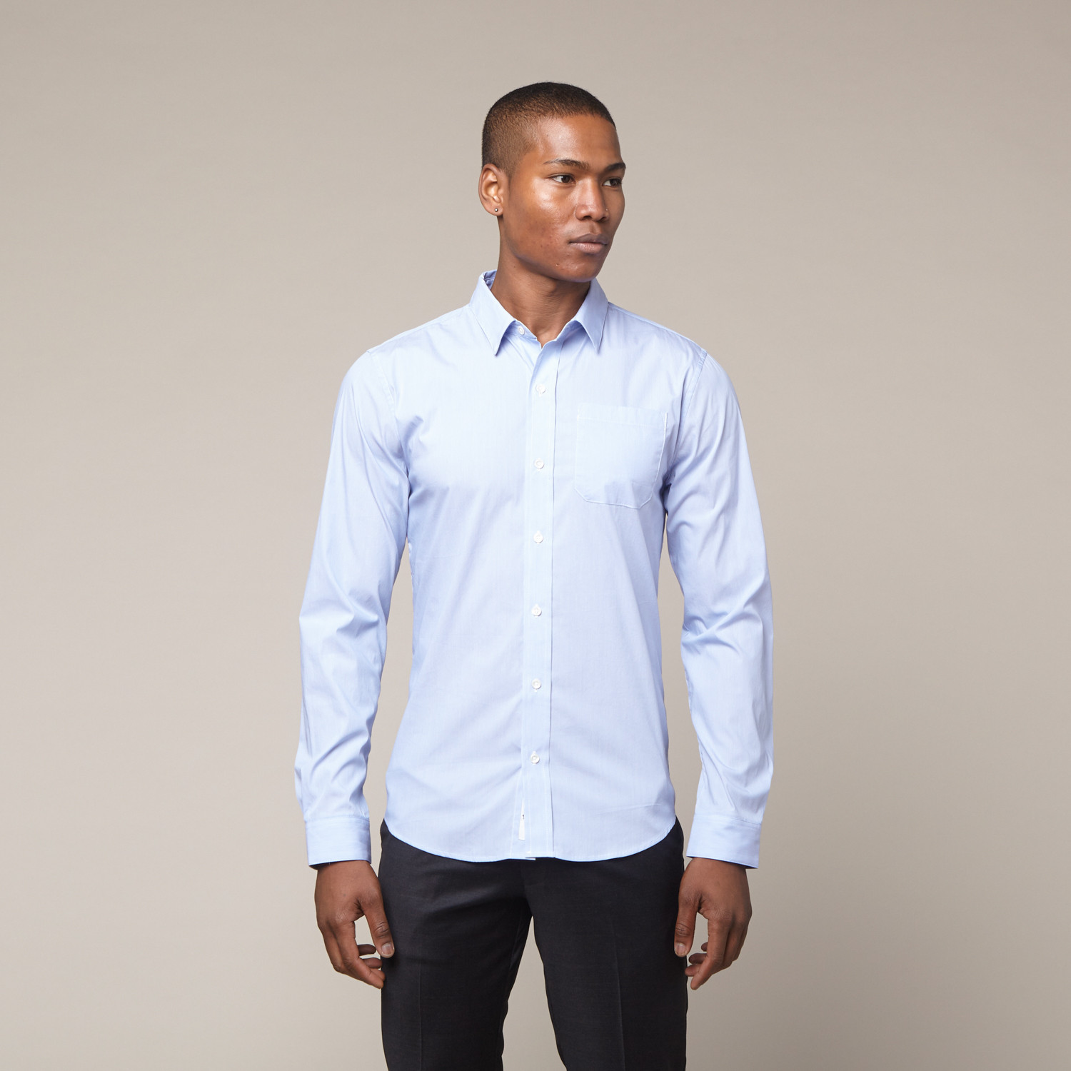 Commuter Dress Shirt // Periwinkle Blue (S) - Parker Dusseau - Touch of ...