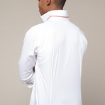 Commuter Dress Shirt // Ivory White (L)