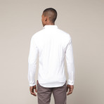 Commuter Dress Shirt // Ivory White (L)