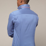 Commuter Dress Shirt // Deep Marine (XL)