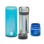 Quest Cup with TAP Filters + TRAVEL Purifier + TRAIL Filter (Grey)