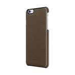 Leather Wrap for iPhone 6 Plus // Sumatra + Gunmetal
