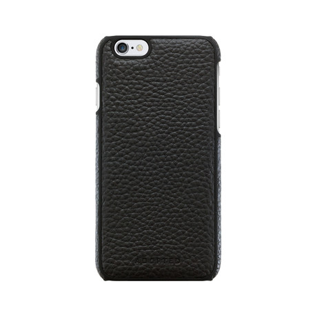Leather Wrap for iPhone 6 // Black + Black