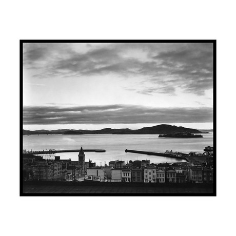Brett Weston // San Francisco Bay, 1937 (16"W x 20"H x 2"D)