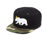 California Crown // The Emblem Snapback // Camo