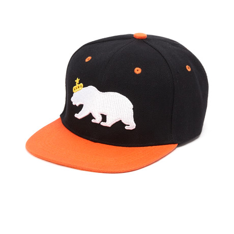 California Crown // The Emblem Snapback // Orange