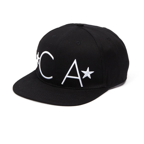 Hollywood Crown Snapback // Black