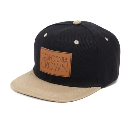 California Crown // CA Chief Snapback // Black