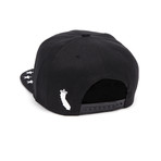 CA Commander Snapback // Black/White