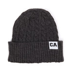 Chorded Crown Beanie // Grey