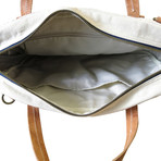 Canvas Messenger Bag (Orange)