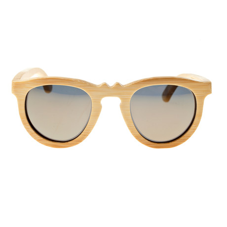 Jet - Titanium & Wood Sunglasses
