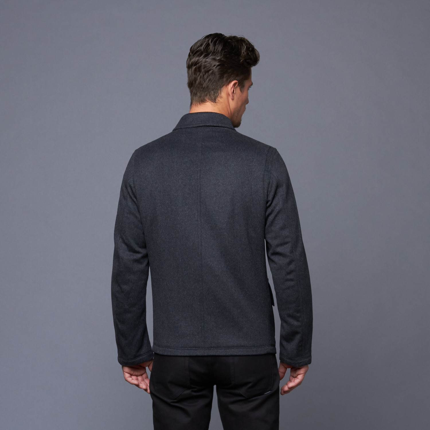 Burton Waterproof Wool Jacket // Grey (M) - Clearance: Outerwear ...