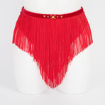 Fringe Skirt (Noir)