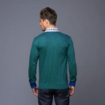 Long Sleeve Polo // Green (XL)