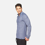 The Path Half Zip // Pacific (S)