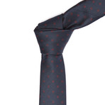 Classic Tie // Navy + Red