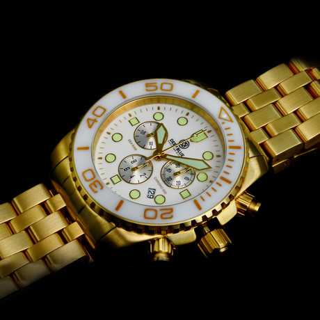 Sea Ram Chrono Goldtone // SRCGW