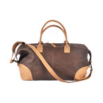 Brown Leather Weekender // Edward 4