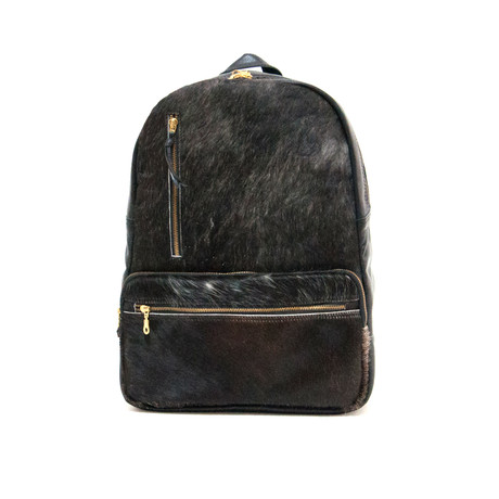Blade Cowhide Leather Backpack