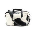 Oliver Cowhide Leather Overnight Bag
