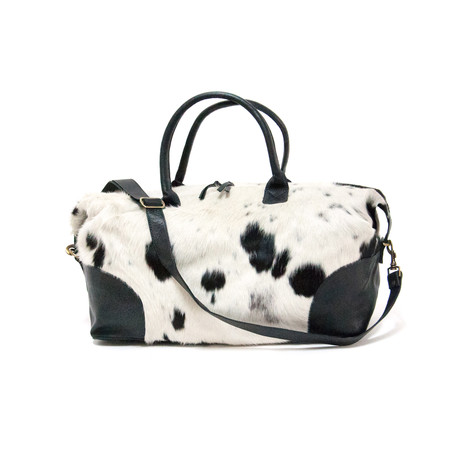 Cowhide Leather Weekender // Aubrey 4
