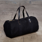 Canvas Duffle Bag (Black)