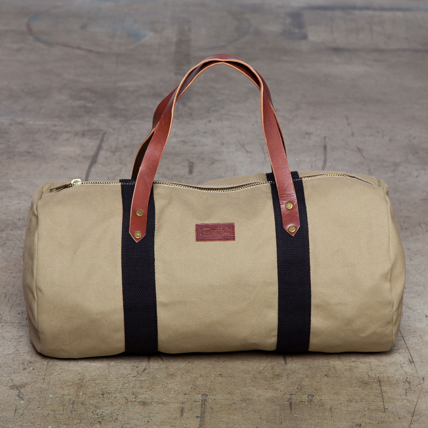 Canvas Duffle Bag (Black) Portfolio Soho Bags Touch of Modern