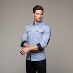 Time to Wonder Button Up // Blue (S)