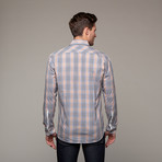 Holland Road Button Up // Orange (S)