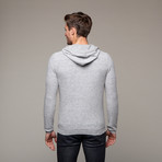 Calle Zip Up Hoodie // Light Grey (S)