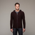 Calle Zip Up Hoodie // Plum (S)