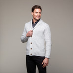 Monaco Shawl Collar Cardigan // Oatmeal (S)