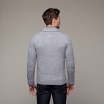 Monaco Shawl Collar Cardigan // Grey (S)