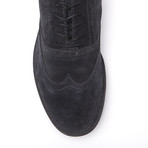 Vinci Suede Oxford // Carbon (Euro: 45)