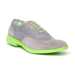 Vinci Oxford // Charcoal & Neon Green (Euro: 43)