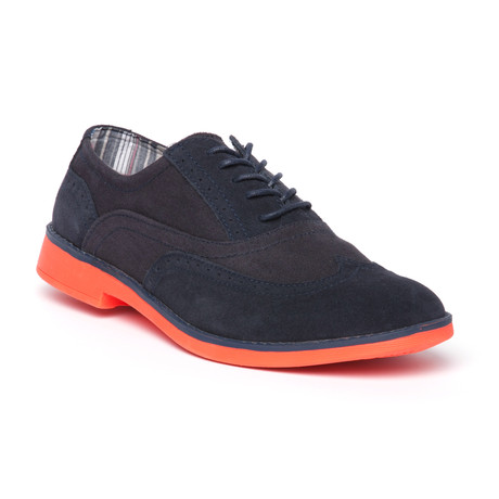 Vinci Oxford // Navy & Coral (Euro: 41)