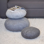 Floor Cushions // Set of 3 (Dark Gray, Light Gray, Gray)