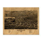 Las Vegas, New Mexico // 1882 (Small // 16"L x 12"H)