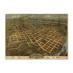 Chattanooga // 1871 (Small // 16"L x 12"H)