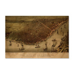 New Orleans // 1885 (Large // 36"L x 24"H)