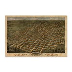 Atlanta // 1871 (Small // 18"L x 12"H)